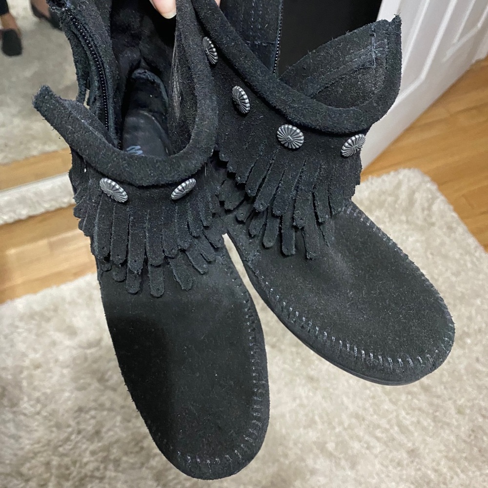 Moccasin booties